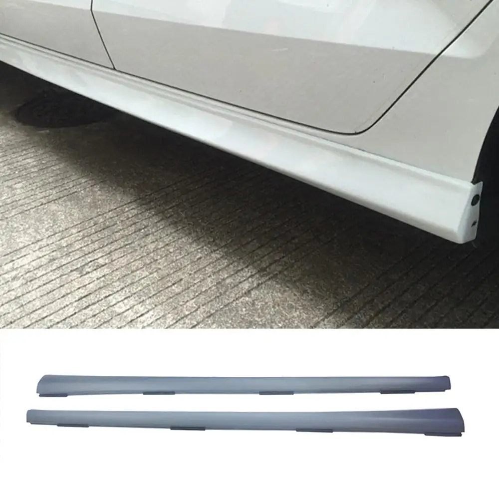  Loyalty for AUDI A3 hatchback 2013-2020 Side Body Skirts Kit Cover Trim Frame ABS material Unpainte