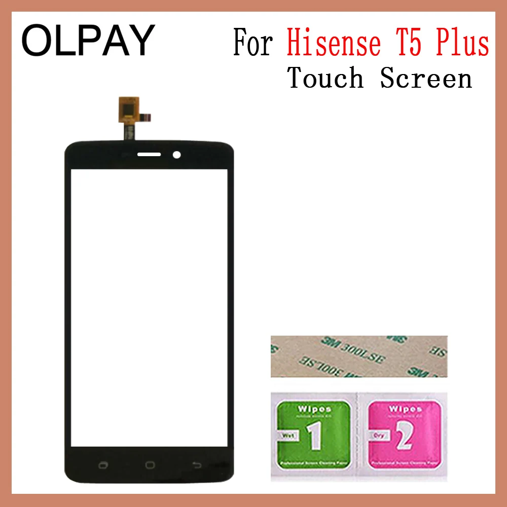 OLPAY 5,5 ''сенсорный экран для мобильного телефона Hisense T5 Plus сенсорный экран стекло дигитайзер панель объектив сенсор стекло Ремонт