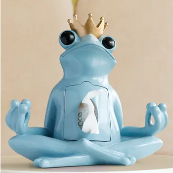 

North European Storage Tissue Box Living Room Coffee Table Drawer Tray Animal Decoration Multifunctional Napkin Tray WA26