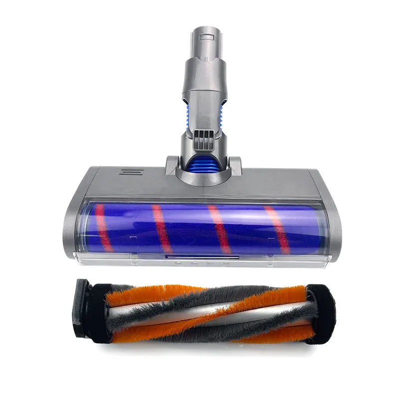 Repuesto para aspiradora manual Dyson v6, v7, v8, v10, v11, rodillo de repuesto, alfombra, cepillo eléctrico LED, accesorios para el hogar