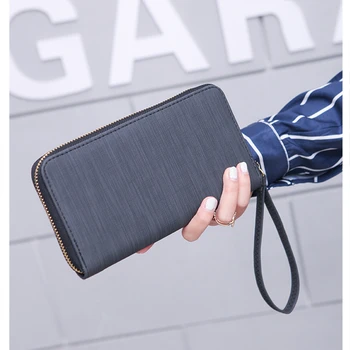 

Wood Grain Fashion Luxury Long Wallet Women Purses Coin Purse Card Holder Wallets For Girl Money Coin Bag