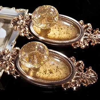 

Luxury Villa European Style Alloy Wall Hook Tieback Holders Curtain Accessories Hanging Ball Holdback Coat Hat Cap Hook