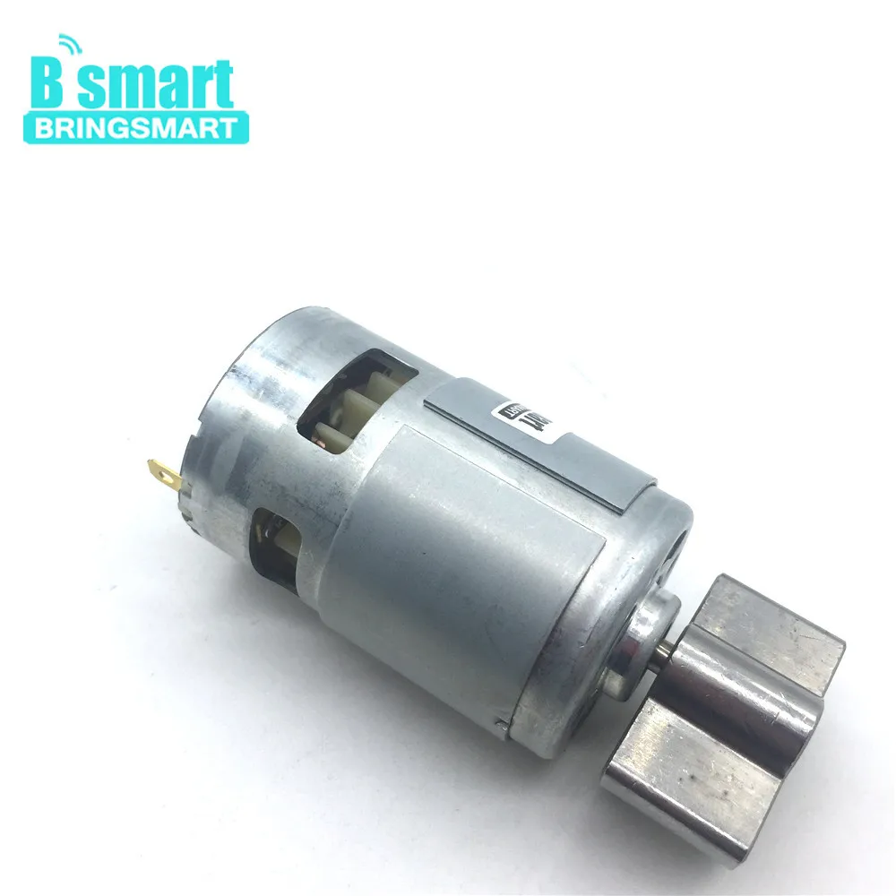 Bringsmart 12V 24V высокоскоростной двигатель с высоким крутящим моментом вибромотор Storng мощность 4000-8000rpm массажный мотор R775 односекционная головка