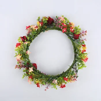

Summer Holiday Flower Wreath Crown ,Women Hair Accessories for Wedding Photography,Floral Garland Girls Headwear,Party Supplies