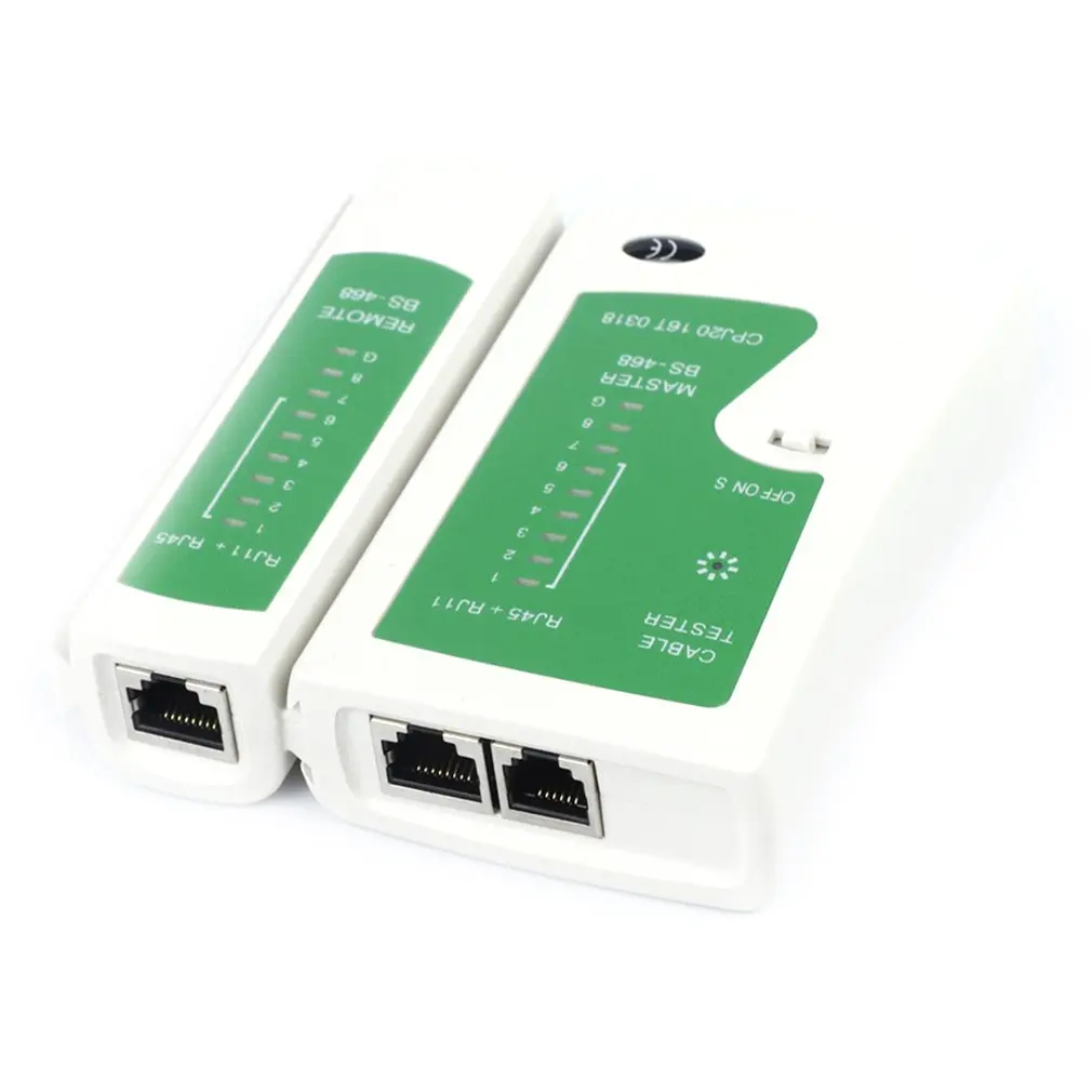 Professionele Netwerk Kabel Tester RJ45 RJ11 RJ12 CAT5 Utp Lan Kabel Tester Detector Remote Test Gereedschap Networking