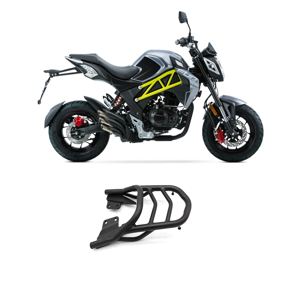 

Motorcycle Rear Luggage Bracket Rack Carrier Plate Cargo Shelf Carrier Top Mount Bracket For Macbor Fun 125 Plus