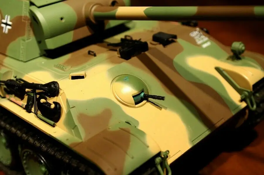 1/16 Масштаб дистанционного управления rc Танк, 2,4G Henglong 3879 поколение пластика немецкая пантера G RTR радиоуправляемая модель танка