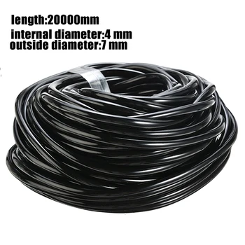 

20m 4mm Inner Diameter Hose Garden Water Plants Flower Micro Irrigation Pipe For Gardening Irrigation Tool Drip Tube Water Hose