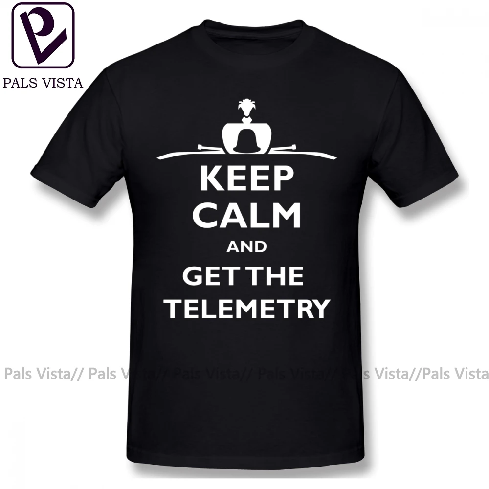 Футболка Falconry с надписью Keep Calm And Get The telemeter хлопковая классная футболка мужская