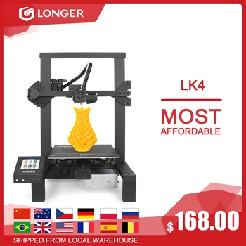 LONGER LK4 drukarka 3D ekran dotykowy druk 3D z unikalną ramą projekt wznów drukowanie bezpieczny zasilacz zestaw do drukarki 3D 3D Printer 3D Print printer 3d tanie i dobre opinie LK4 3D Printer CN (pochodzenie) 1 75mm 120mm s Up to 120mm s 1 75mm PLA ABS TPU Copper Wood Carb Cura Repetier-Host