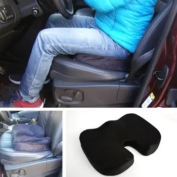 

U-Shape Car Seat Cushion Travel Breathable Seat Cushion Orthopedic Memory Foam Seat Cushion Support Automovil Car Accessories