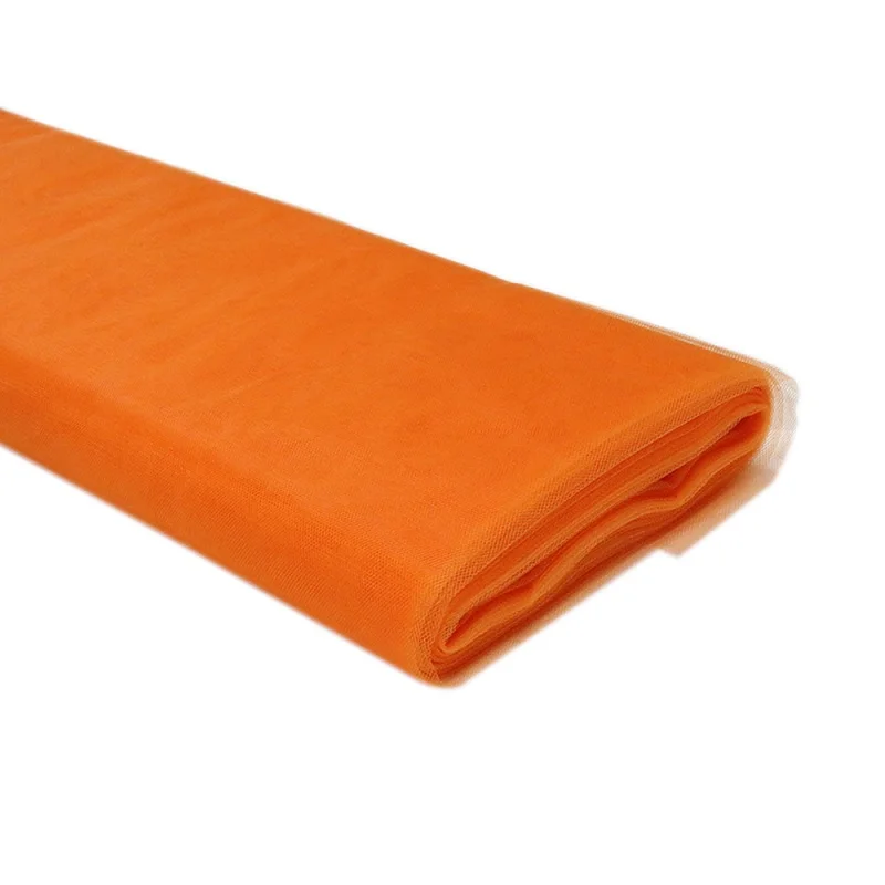 5" x120 футов(40 ярдов) ткань для юбки-пачки тюль болт Pew Лук ремесло для DIY банкет свадебное украшение день Рождения Вечеринка Дети ребенок душ - Цвет: orange