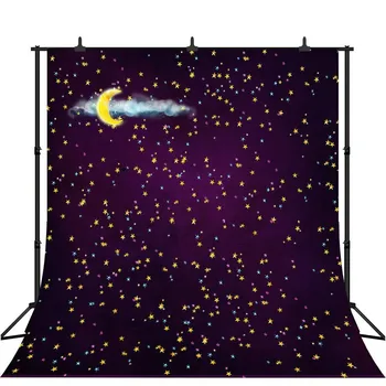 

Dreamy Cloud Star Moon Birthday Party Baby Backgrounds Photography Backdrops