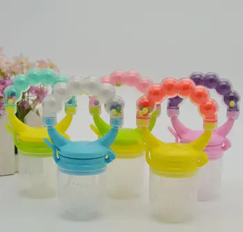 

Kids Silicone Nipple Fresh Food Milk Fruits Meat Nibbler Feeder Feeding Tool Baby Pacifiers Soother Dummy Pacifier