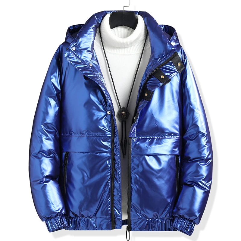 down jacket hooded fashion Glossy color 