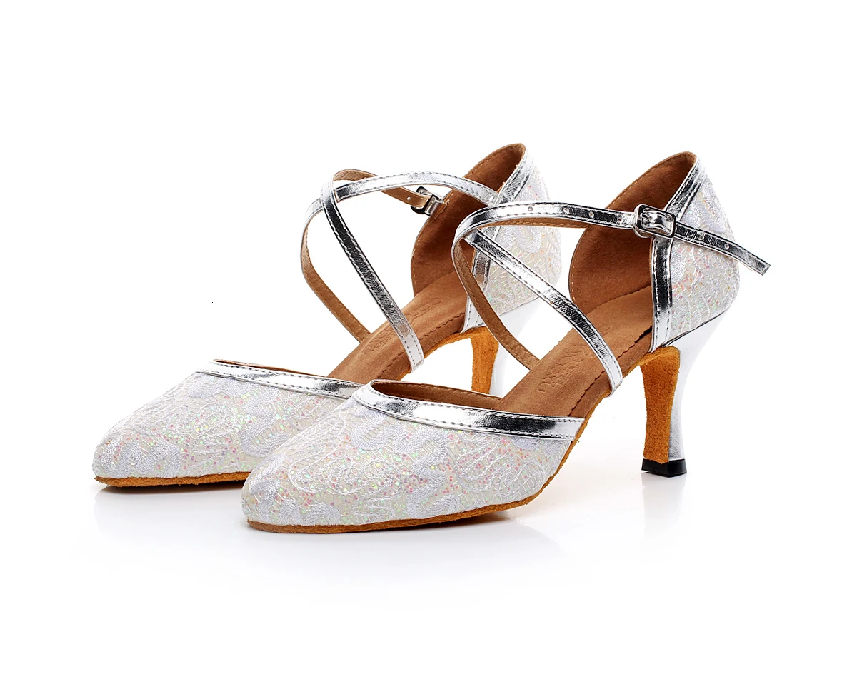 

Salsa Ballroom Social Salsa Shoes Women Tango Dance Discounts And Promotions Teachers Pole Small Feet Pu 7.5cm Pumps 7116