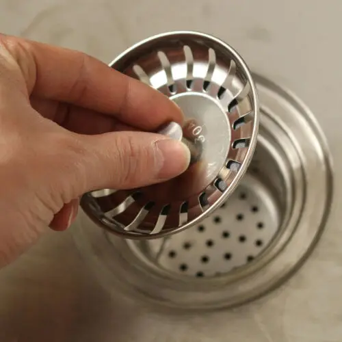 

Stainless Steel Premium Kitchen Sink Strainer Drainer Replacement Waste Plug [3]