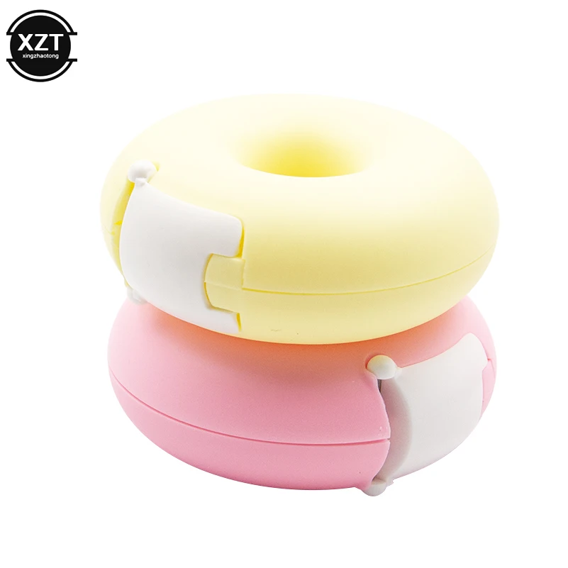 Candy Color Masking Tape Cutter Design Love Heart/Donut Shape Washi Tape Cutter Office Dispenser School Supply tape cutter tape dispenser