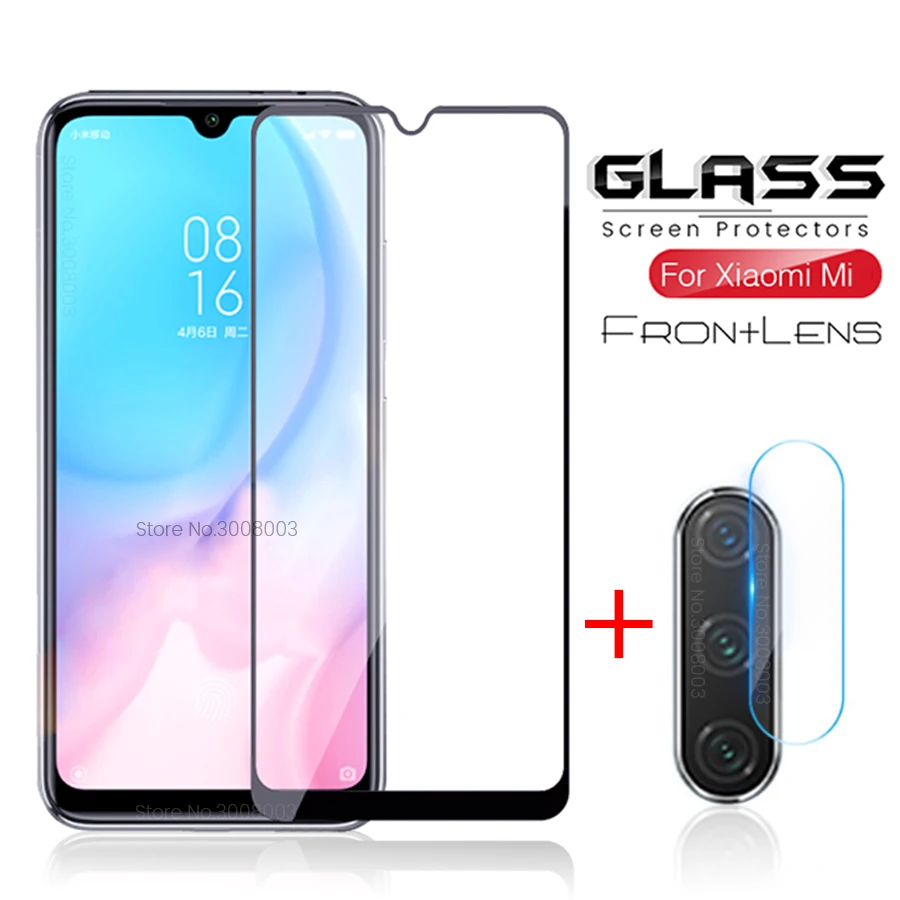 2 в 1 защитное стекло на xiomi mi 9 lite пленка для объектива камеры закаленное xiaomi light mi9