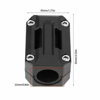 

Crash Bar Engine Guard Motorcycle Bumper Protection Block 22mm/25mm/28mm
