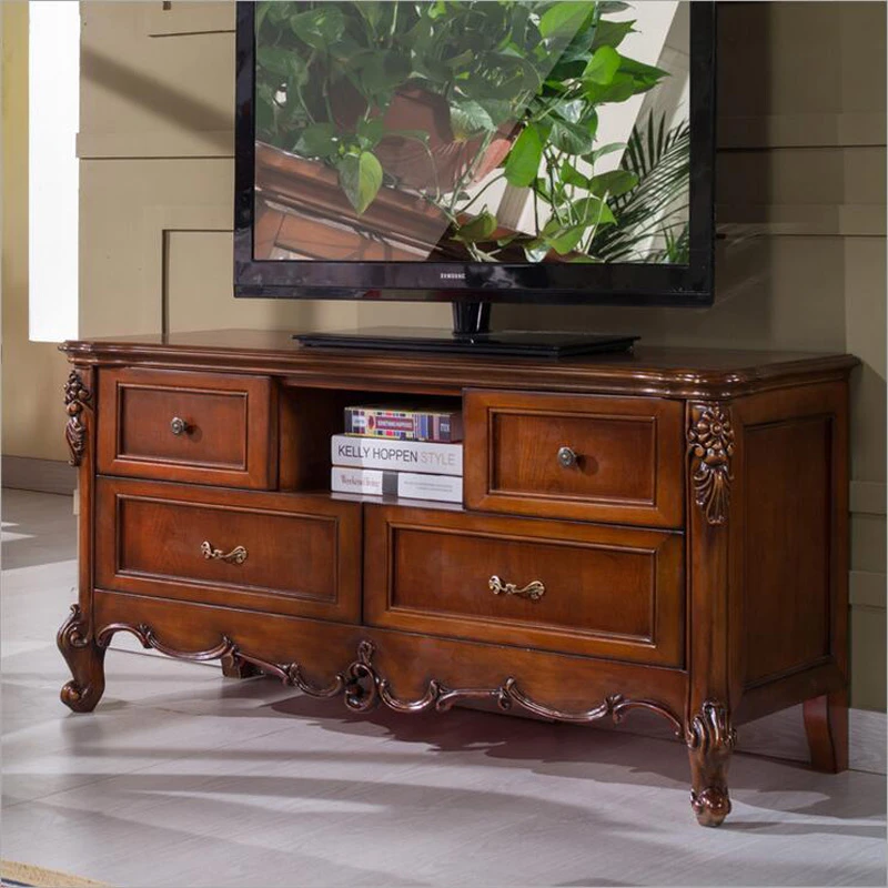 Mueble de madera antiguo para sala de estar, soporte de TV lcd, p10287|furniture living room modernfurniture wells - AliExpress