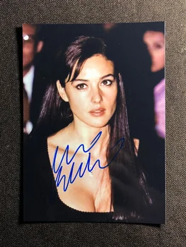

hand signed Monica Bellucci autographed photo 5*7 autographs in ink 012020M8