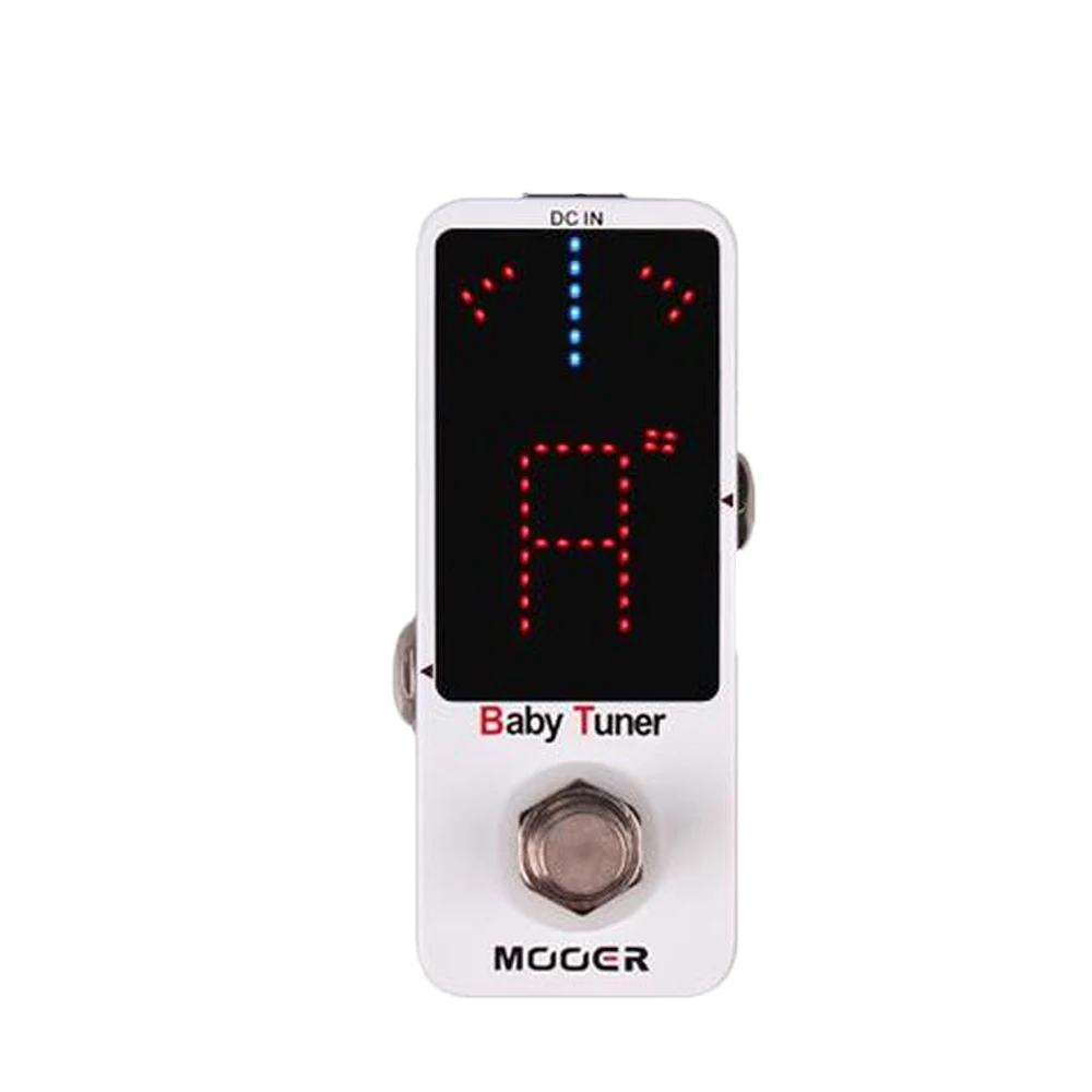 Mooer Baby Tuner Guitar Pedal Precision Tuning Micro Pedals For Most Electric Bass Chromatic Effect Parts | Спорт и развлечения