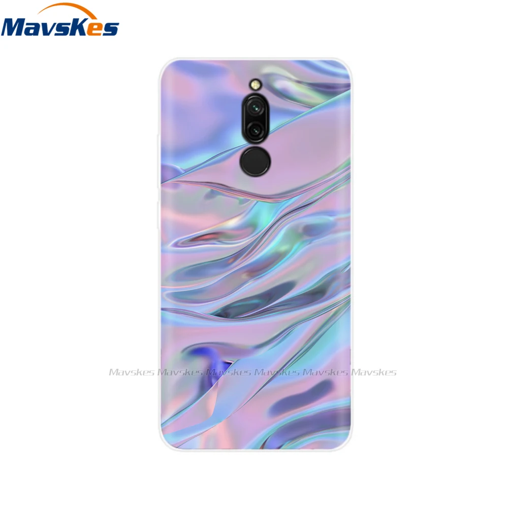 xiaomi leather case custom Phone Case For Xiaomi Redmi 8 Cover 6.22" Silicone Soft Flower Cover For Xiaomi Redmi 8 Case Redmi8 TPU Coque Phone Case Redmi 8 xiaomi leather case hard Cases For Xiaomi