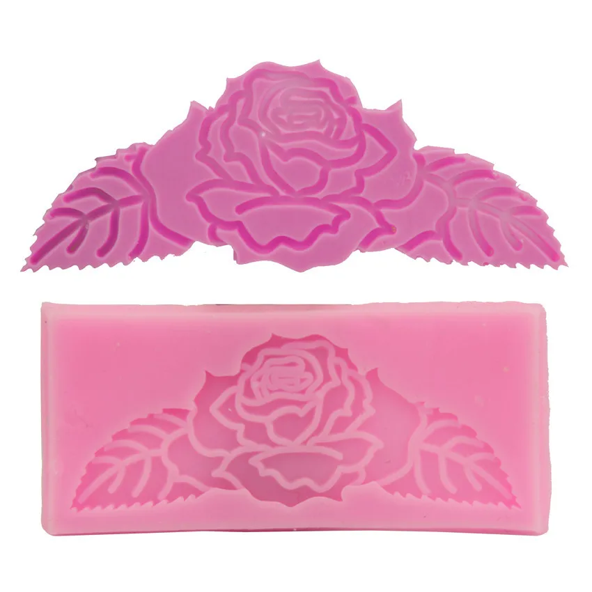 Flower Lace Fondant Cake Mould Silicone Decorating Mold Baking Tools Sugarcarft Gumpaste Chocolate | Дом и сад