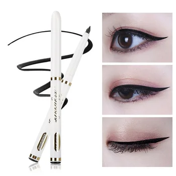Waterproof Sweat proof Eyes Makeup Black Rotating Eyeliner Pencil Not Blooming Eyes liner Cosmetics for