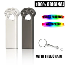 Металлический USB флеш-накопитель, полная емкость, флеш-накопитель 128 гб 64 гб 32 гб 16 гб, портативная память, USB флешка, флеш-накопитель USB