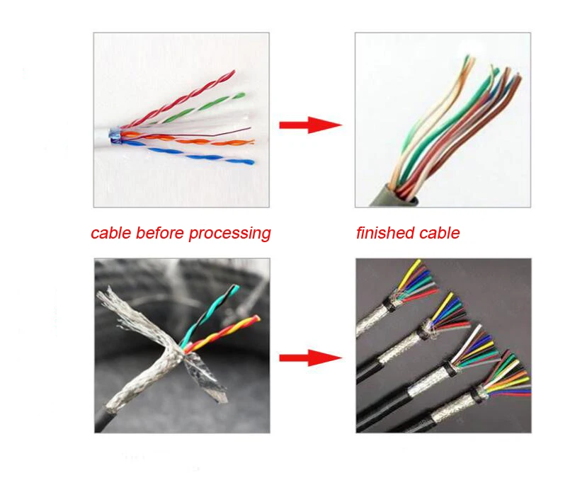 Máquina de Endireitamento do Cabo Rj11 do Cabo do Cabo dos Ethernet Rj45 3 Máquina de endireitamento do cabo rj45 rj11 do cabo do cabo dos ethernet