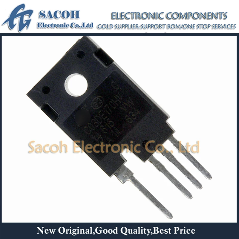 Новый оригинальный биполярный транзистор STC03DE170HV C03DE170HV или STC03DE170HP C03DE170HP TO-247-4L 3A