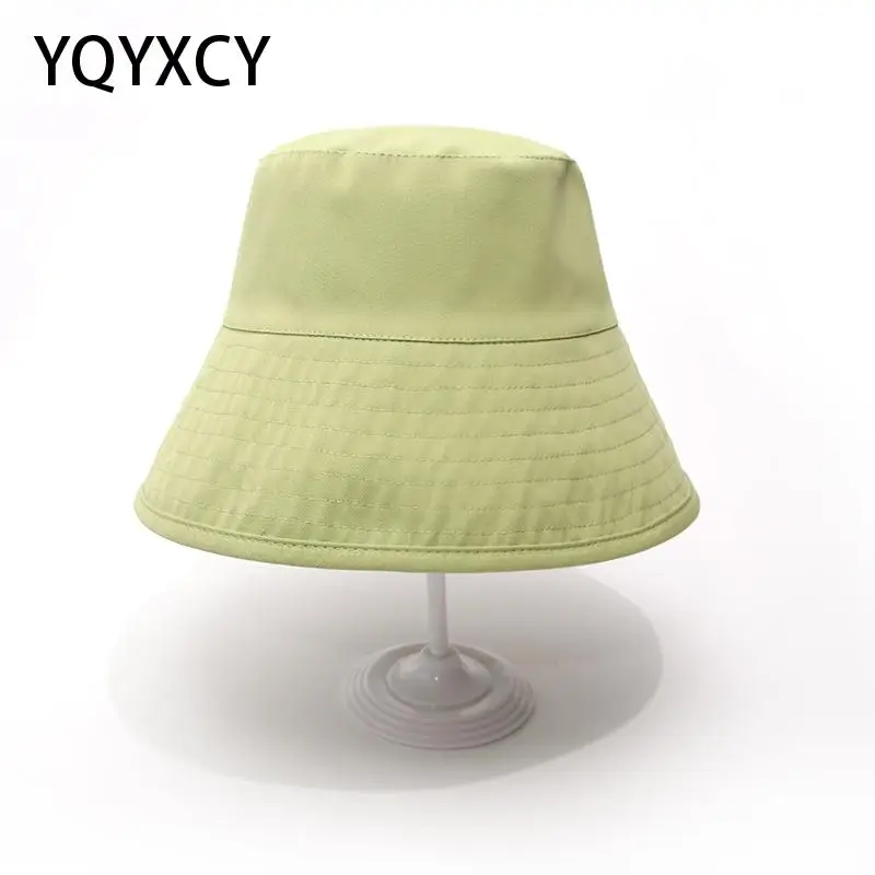 

Hat Women Large Brim Summer Autumn Fisherman Hats For Women Sunshade Sunscreen Uv Protection Bucket Hat Female Casual New
