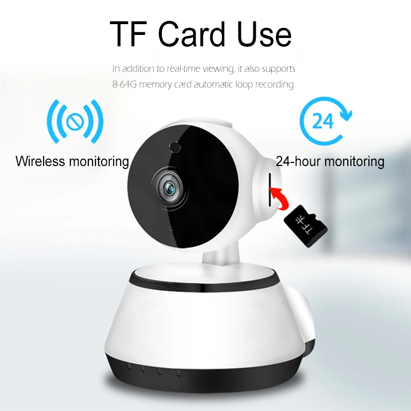 Wifi Camera 1080P Wireless Smart WiFi Camera Home Indoor Security Monitor Network WI-FI Audio Record Surveillance Baby Monitor