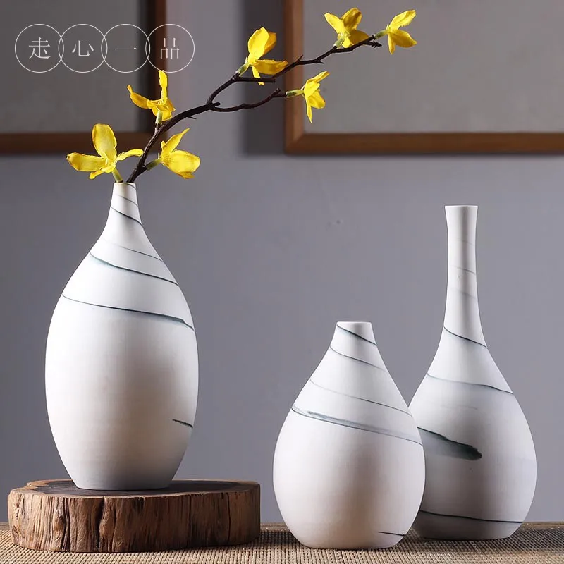 Vase decoration home jarrones decorativos moderno wedding ins florero wazon nordic new ceramic vase de ceramica creativas