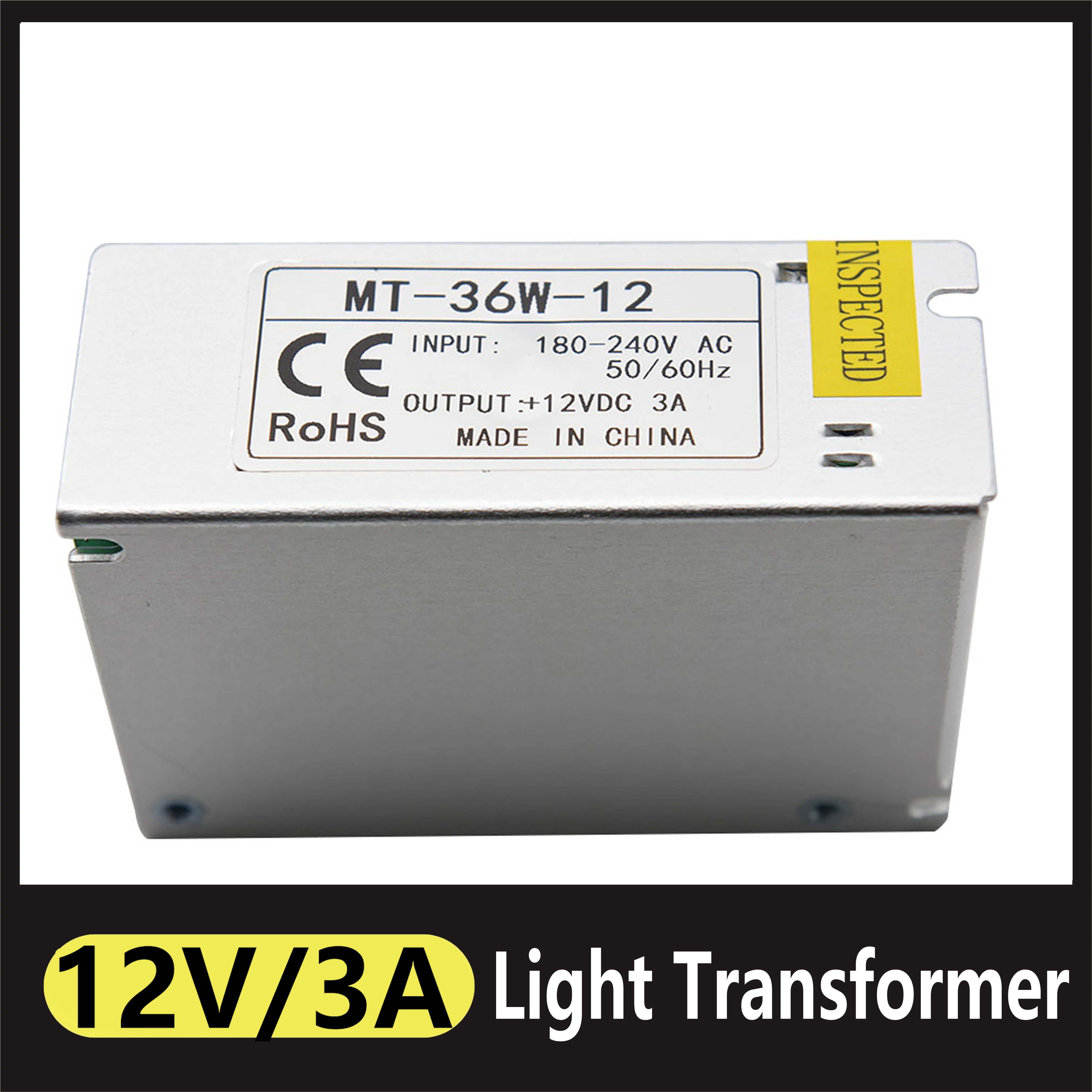 Трансформаторы систем освещения AC 110V 220V DC/DC 12V Питание адаптеру источника 3A