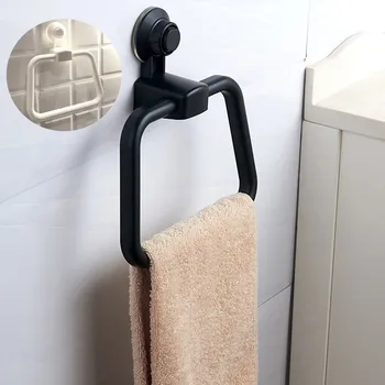

Towel Holder Toallero Wieszak Na Reczniki Porte Serviette Towel Ring Bathroom Hand Hanger Towels Rack Bathroom Wall Mount#W