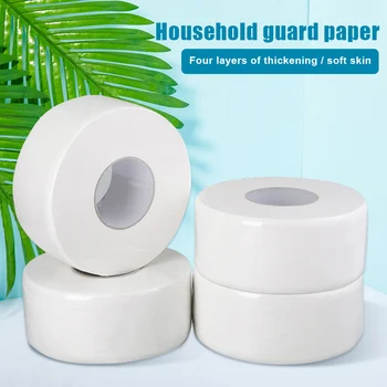

New Thick Large Toilet Paper Roll Household Soft Safe Wood Pulp Toilet Paper Tissue LMH66