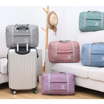 

Duffel Totes Carry On Leisure Hand Bag Large Capacity Travel Bags Carry-on Bags Clothing Tote Foldable Hand Weekend Bag