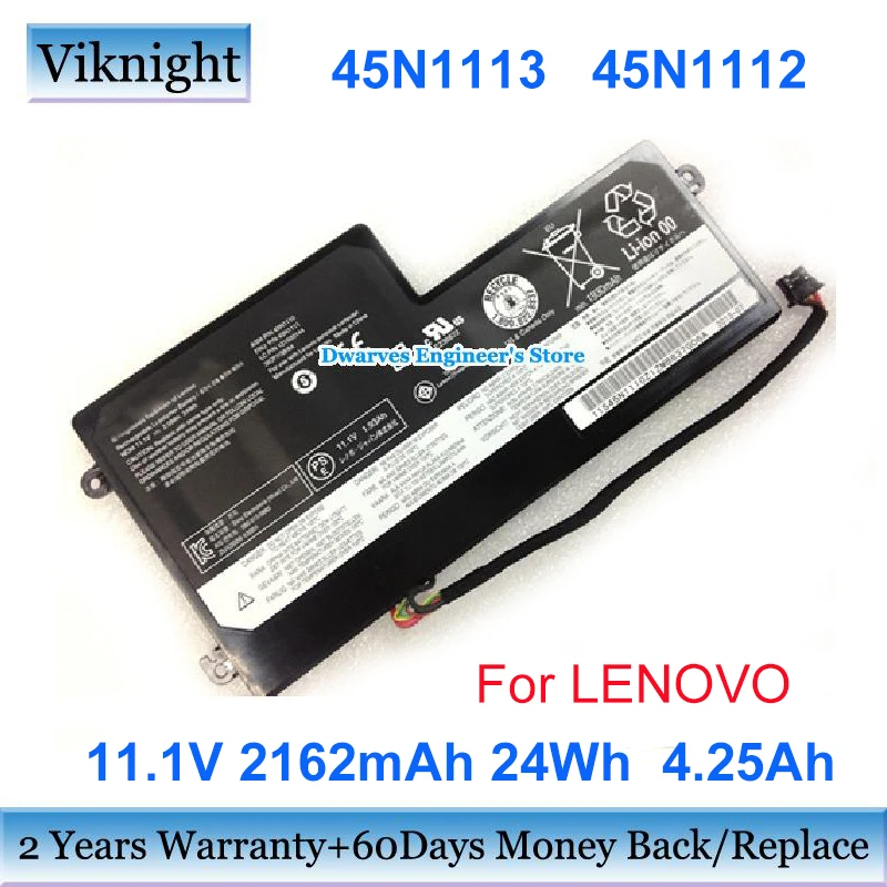 

Подлинная 45N1113 45N1112 батарея 11,1 В 24 Втч для LENOVO Thinkpad T450S X240 X250 X260 X270 T440S T450 T460 Аккумулятор для ноутбука 45N1773