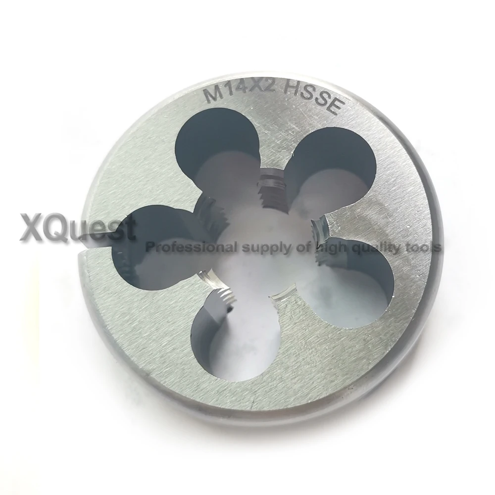 

HSSE Metric thread Round Split Die M13 M14 M15 M16 M17 M18 M20 HSS-CO Fine Thread cutting Adjustable dies for stainless steel