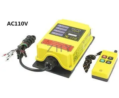 

AC110V 4 Channels Hoist Crane Radio Remote Control System Controller