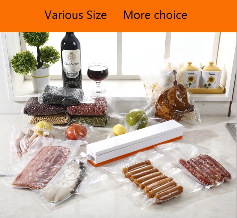 790 Vacuum Bags For Food Storage Vacuum Sealer Food Saver Bag 12x500 15x500 20x500 25x500 30x500cm Fresh World Vacuum Packaging Rolls