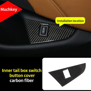 

Tail Box For Bmw Carbon Fiber 2018 2019 1pc 5 Series Switch Button Holding Trim
