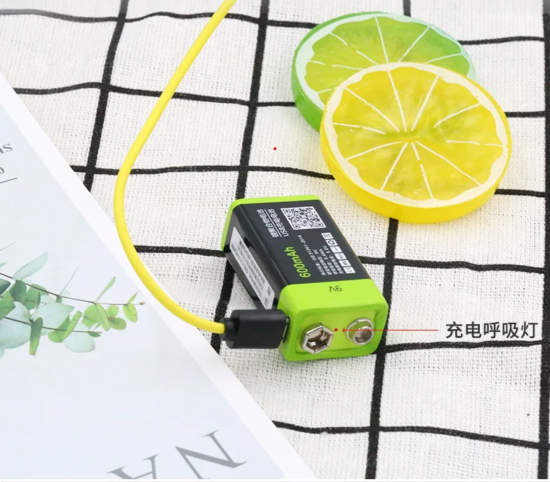 Аккумуляторная батарея ZNTER S19 9 в 600 мАч не 400 USB аккумуляторная В Lipo RC для