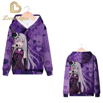 

LoveLive Print Zipper Hooded Hoodie Cosplay Costume Hoodies 3D Printed Hooded Zipper Jacket Coats Adult Couple Sweaters