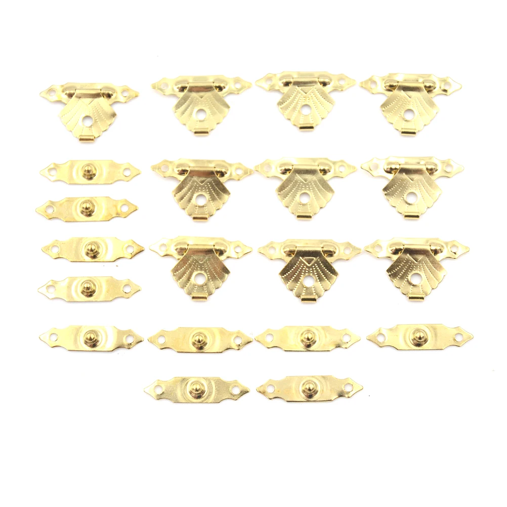 10 шт. Подарочная коробка для ювелирных изделий декоративная защелка с застежкой