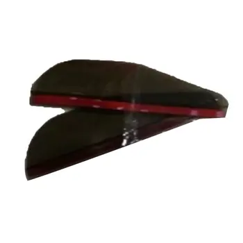 

2Pcs/set Car Rain Shield Flexible Rubber Rearview mirror Rain Shade Water Guard Shower Blocker Cover Sun Visor Shade