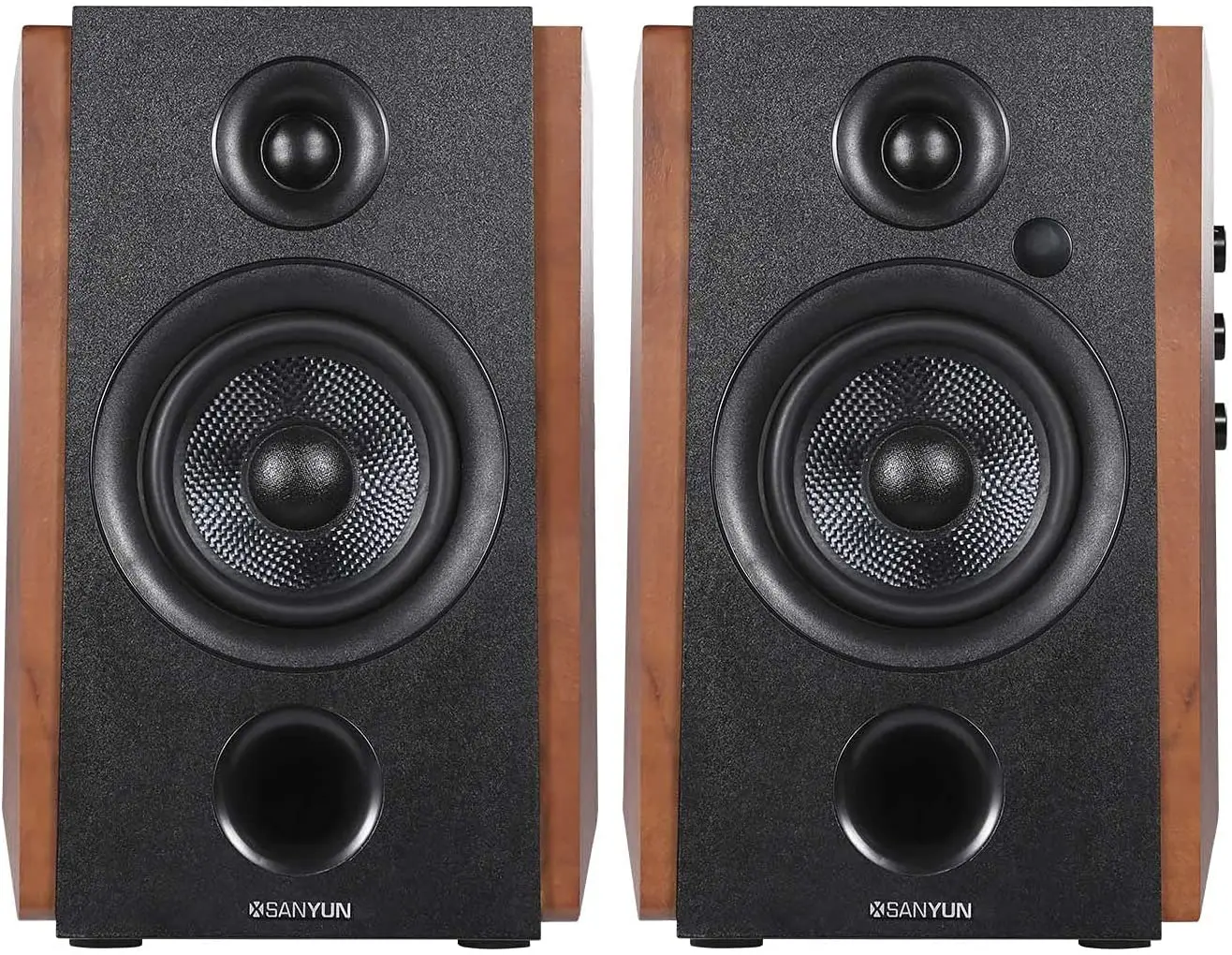 Sanyun SW228BT 80Wアクティブブックシェルフスピーカー Sanyun SW228BT 80Wアクティブブックシェルフスピーカー